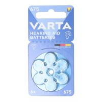 Varta Knoopcel ZA675 1.4 V 6 stuk(s) Zink-lucht Hearing Aid Batteries 675 Bli 6 - thumbnail