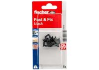Fischer Fast & Fix K NV Wandhaak Zwart Inhoud: 1 set(s) - thumbnail