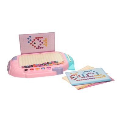 Kleuren Buttons Spel met Magnetische Pen Roze Kleuren Buttons Spel met Magnetische Pen Roze
