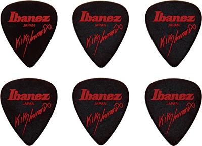 Ibanez B1000KL-BK Kiko Loureiro signature plectrums 1.2 mm - 6 pack - zwart