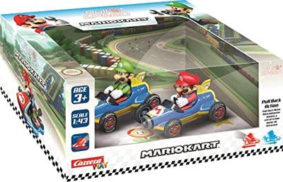 Super Mario pull back raceauto&apos;s mach 8, 2dlg.