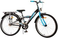Volare thombike kinderfiets - jongens - 24 inch - zwart blauw - twee handremmen - thumbnail