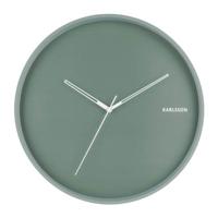 Karlsson wandklok Hue metaal (Kleur: groen) - thumbnail