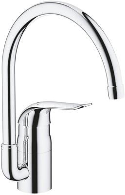 Grohe Euroeco Keukenkraan Hoge Uitloop Chroom Grohe Euroeco Keukenkraan Hoge Uitloop Chroom