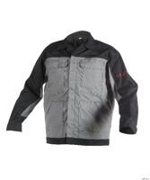 dassy multinorm jas kiel grijs-zwart xs - thumbnail