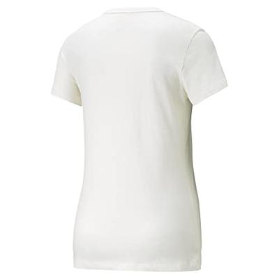 Dames-T-Shirt met Korte Mouwen Puma Wit - Maat: M