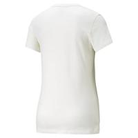 Dames-T-Shirt met Korte Mouwen Puma Wit - Maat: M - thumbnail