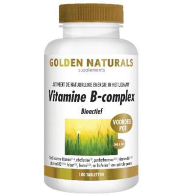 Golden Naturals Vitamine B-complex Tabletten