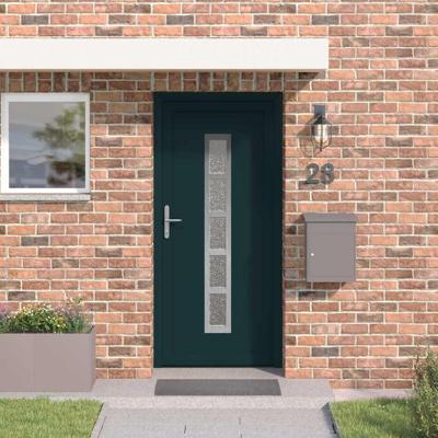 Voordeur Antraciet PVC
