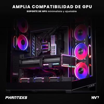 Phanteks PHANTEKS NV Series NV7 Big-Tower, Tempered Glass, DRGB - schwarz Full Tower PC-behuizing, Gaming-behuizing Wit
