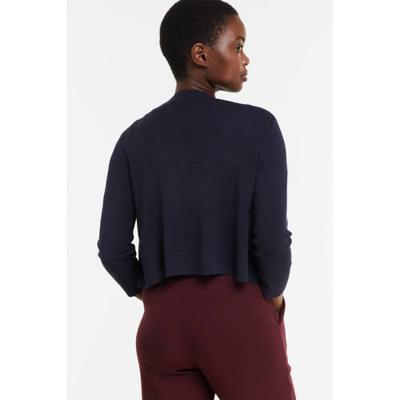 ESPRIT Women Collection vest ecovero bolero blauw