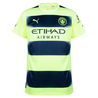 Manchester City 3rd Shirt Senior 2022/2023 - Maat S - Kleur: RoodZwart | Soccerfanshop