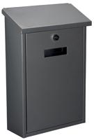 Perel Rio brievenbus zilver - thumbnail