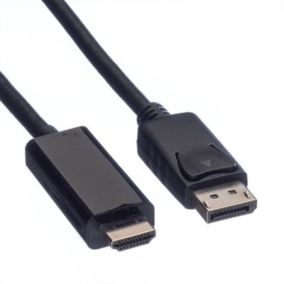 VALUE DisplayPort Kabel DP - UHDTV, M/M, zwart, 5 m