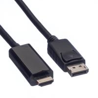 VALUE DisplayPort Kabel DP - UHDTV, M/M, zwart, 5 m - thumbnail