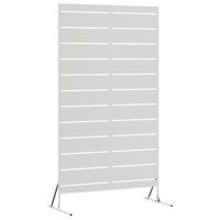 VidaXL Privacyscherm grijs 100 x 50 x 180 cm staal - thumbnail