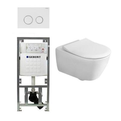 Villeroy & Boch Subway 2.0 Inbouwset met wandclosetpot wit softclose slimseat zitting afdekplaat sigma20 wit 0124005/0701131/ga91964/sw53743/ Villeroy & Boch Subway 2.0 Inbouwset met wandclosetpot wit softclose slimseat zitting afdekplaat sigma20 wit 0124005/0701131/ga91964/sw53743/