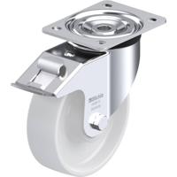 Blickle L-PO 160K-FI Zwenkwiel met rem Wieldiameter: 160 mm Draagvermogen (max.): 400 kg 1 stuk(s) - thumbnail