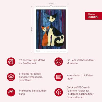 Rosina Wachtmeister Kalender 2026 Groot