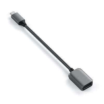 Satechi USB-C naar USB-A 3.0 adapter kabel - Space Gray