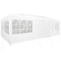 Partytent Wit 800 x 400 x 266 cm Polyester en staal - thumbnail