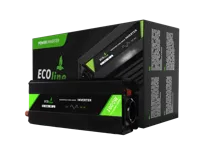 EcoLine 12V naar 230V Omvormer - 1000W Continu / 2000W Piek - Gemodificeerde Sinusgolf - Auto Omvormer - thumbnail