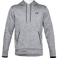 Herenhoodie Under Armour Fleece Twist Donker grijs Maat S - thumbnail