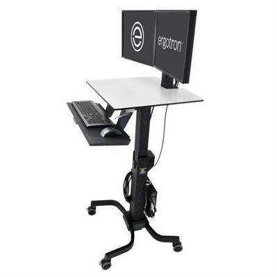 Ergotron WorkFit-C TV-wagen Aantal monteerbare displays: 2 Display(s) 25,4 cm (10) - 61 cm (24) Zwart, Grijs In hoogte verstelbaar, Toetsenbordhouder, Ergotron WorkFit-C TV-wagen Aantal monteerbare displays: 2 Display(s) 25,4 cm (10) - 61 cm (24) Zwart, Grijs In hoogte verstelbaar, Toetsenbordhouder,