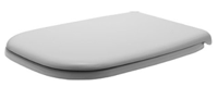 Duravit D-code WC-zitting 43.8x35.9x5cm met softclose - Kunststof - glans wit 0067390000 - thumbnail