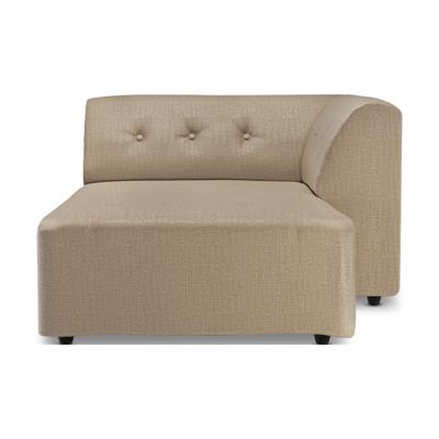 HKliving Vint bank right divan Pure Earth