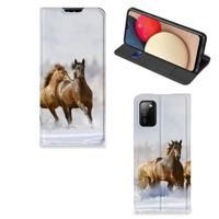 Samsung Galaxy M02s | A02s | Hoesje maken | Paarden - thumbnail