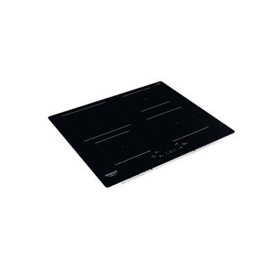 HOTPOINT - HQ5660SNE - Inductiekookplaat - 4 branders - 7200W - L60 cm - Zwarte glascoating