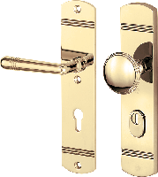 Knopg.LS SKG Art deco MGG/Ti K72 - thumbnail