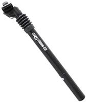 Ergotec zadelpen verend sp-3.0 25,4mm 350mm of=18mm mat zwart - thumbnail