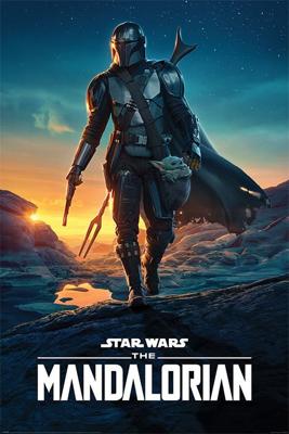 Poster Star Wars - The Mandalorian - Nightfall 61x91,5cm