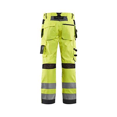 Blåkläder Werkbroek High-Vis met ventilatie 15651811 | High Vis Oranje/Groen | Maat 44 - 7330509571590
