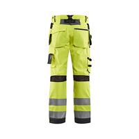 Blåkläder Werkbroek High-Vis met ventilatie 15651811 | High Vis Oranje/Groen | Maat 44 - 7330509571590 - thumbnail