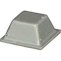 TOOLCRAFT PD2126G Apparaatvoet Zelfklevend, Vierkant Grijs (l x b x h) 12.6 x 12.6 x 5.7 mm 1 stuk(s) - thumbnail