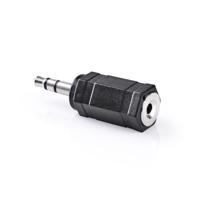 Stereo-Audioadapter | 3,5 mm Male - 2,5 mm Female | 1 St | Zwart - thumbnail