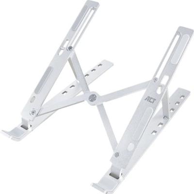 ACT Connectivity Laptopstandaard aluminium, opvouwbaar ACT Connectivity Laptopstandaard aluminium, opvouwbaar