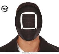 Squid Game Masker Vierkant Volwassenen - thumbnail