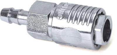 Euroline luchtkoppeling - ventielsteekkoppeling - snelkoppeling met slangtule - 6mm