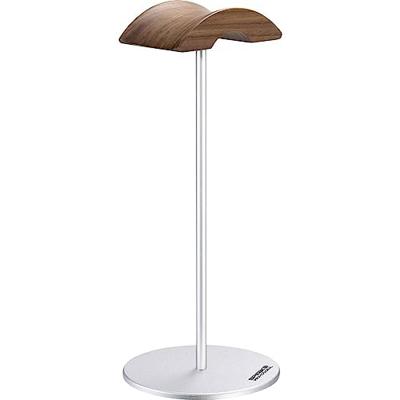 SpeaKa Professional SP-HPS-350 Koptelefoonstandaard Zilver, Walnoot - thumbnail