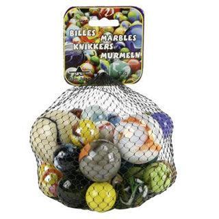 Knikkers Megabonken 1 kilo in netje