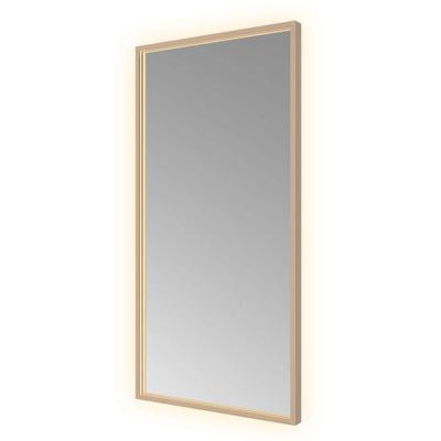 Hotbath &MORE Spiegel direct en indirect LED color changing spiegelverwarming met afstandsbediening Geborsteld koper PVD SQU510BCP Hotbath &MORE Spiegel direct en indirect LED color changing spiegelverwarming met afstandsbediening Geborsteld koper PVD SQU510BCP