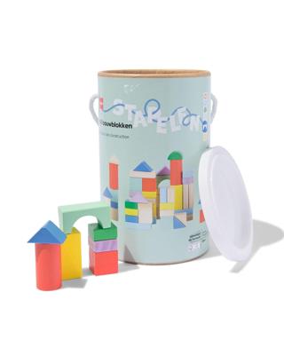 HEMA Blokkenset hout 80-delig