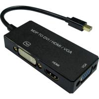 VALUE adapterkabel Mini DisplayPort - VGA / DVI / HDMI, v1.2, Actief - thumbnail