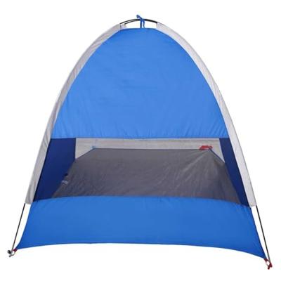 VidaXL Strandtent 3-persoons waterdicht azuurblauw