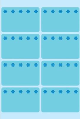 Etiket HERMA 3773 26x40mm diepvries blauw 48stuks Etiket HERMA 3773 26x40mm diepvries blauw 48stuks