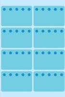 Etiket HERMA 3773 26x40mm diepvries blauw 48stuks - thumbnail